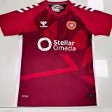 2025/26 Hearts of Midlothian Home Red Fans Soccer jersey
