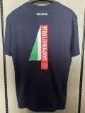 2025/26 Napoli Royal blue 4 Times Champion Casual Cotton T-shirt