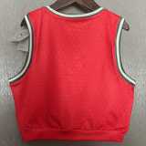 2025 Portugal Red Yoga Vest Training Shirts