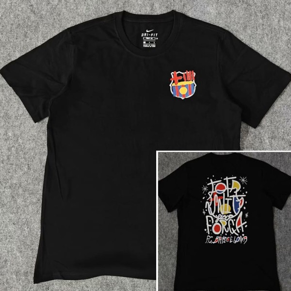 2025/26 BAR Black Casual Cotton T-shirt