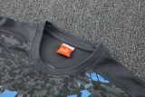 2025/26 Man City Gray Training Shorts Suit