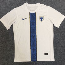 2025 Finland Home White Fans Soccer jersey