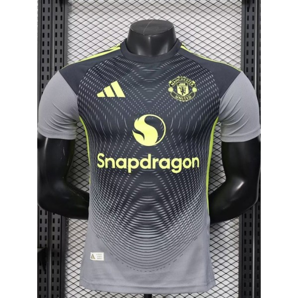 2025/26 Man Utd Gray Player Training Shirts