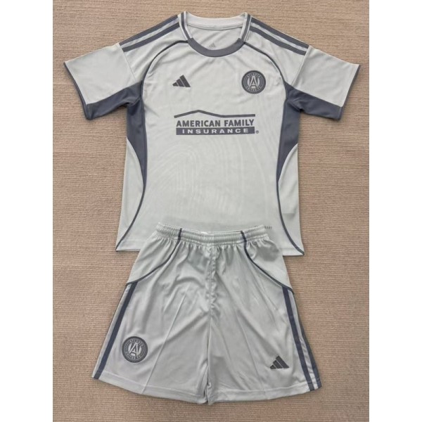 2025/26 Atalanta Special Edition Gray Fans Kids Soccer jersey