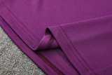 2025/26 Man Utd Purple Training Shorts Suit