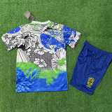 2025 Brazil Special Edition Fans Kids Soccer jersey
