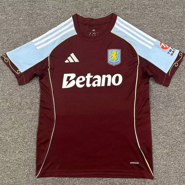 2025/26 Aston Villa Home Fans Soccer jersey