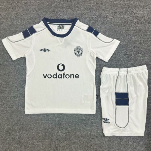 2000/01 Man Utd Away Retro Kids Soccer jersey