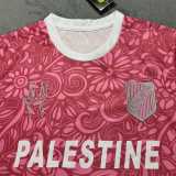 2025 Palestine Special Edition Pink Fans Soccer jersey