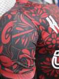 [PLAYER] 2025 Palestine Special Edition Red Black Player Soccer jersey
