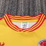 1990 Colombia Home Retro Kids Soccer jersey