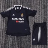 2004/05 R MAD Away Retro Kids Soccer jersey