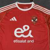 2025/26 Al Ahly SC Home Red Fans Soccer jersey