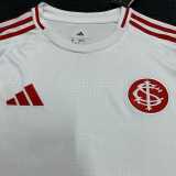 2025/26 Internacional Away White Fans Soccer jersey