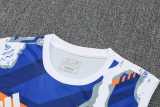 2025/26 R MAD White blue Tank top Training Shorts Suit