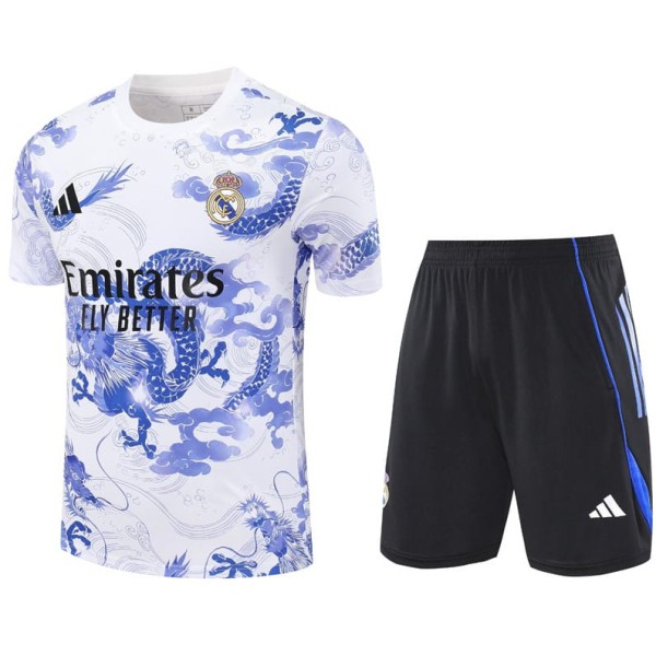 2025/26 R MAD White Training Shorts Suit