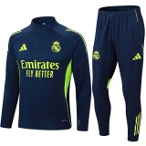 2025/26 R MAD Royal blue Half Pull Tracksuit