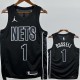 2022/23 NETS RUSSELL #1 Top Quality Hot Pressing Black NBA Jerseys