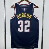 2022/23 NUGGETS GORDON #32 Royal blue Top Quality Hot Pressing NBA Jerseys