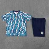 2025/26 Man City Blue Training Shorts Suit