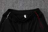 2025/26 Ajax Black Half Pull Tracksuit