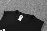 2025/26 Argentina Black Tank top Training Shorts Suit