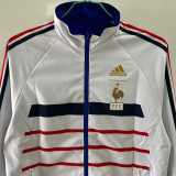 2025 France Blue & White Double Sided Windbreaker