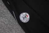 2025/26 Ajax Black Half Pull Tracksuit