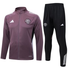 2025/26 Man Utd Grey purple Tracksuit