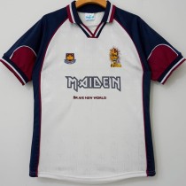 1999 West Ham Away Retro Soccer jersey