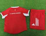 [PLAYER] 2025/26 Bayern Home Player Kids Soccer jersey