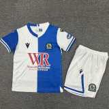2025/26 Blackburn Rovers Home Fans Kids Soccer jersey
