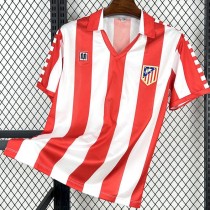 1982/83 A MAD Home Red Retro Soccer jersey