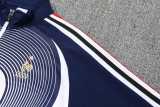 2025 France Dark Blue Tracksuit