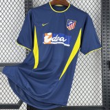 2002/03 A MAD Away Gray 带章 Retro Soccer jersey