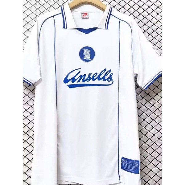 1984/85 Birmingham City Away White Retro Soccer jersey