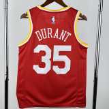 2025/26 ROCKETS DURANT #35 Retro Top Quality Hot Pressing Red NBA Jerseys