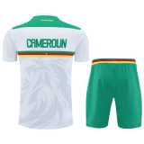 2025/26 Cameroon White Training Shorts Suit
