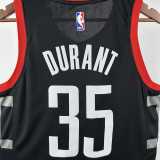 2023/24 ROCKETS DURANT #35 Top Quality Hot Pressing Black NBA Jerseys