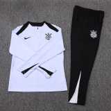 2025/26 Corinthians White Half Pull Tracksuit
