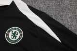 2025/26 CHE Black Half Pull Tracksuit
