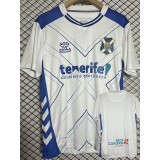 2025/26 CD Tenerife Home White Fans Soccer jersey