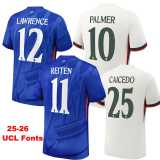 2025/26 CHE GKR Gray Fans Soccer jersey