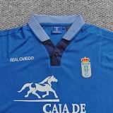 1996/97 Real Oviedo Home Blue Retro Soccer jersey