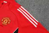 2025/26 Man Utd Red Half Pull Tracksuit