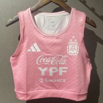 2025 Argentina Pink Training Shirts