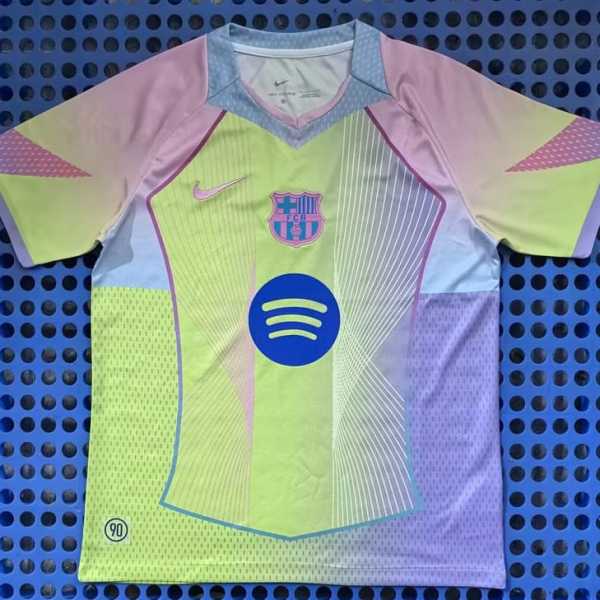2025/26 BAR Green 刺绣标 Training Shirts