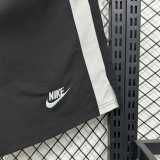 WQD Black Casual Shorts Pants