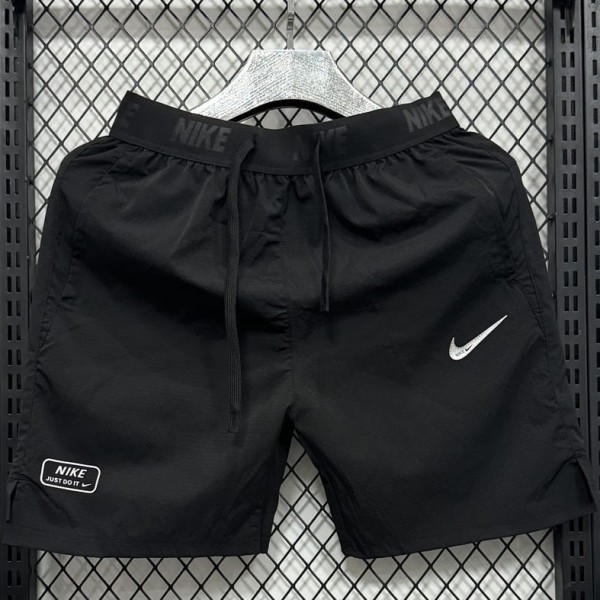 WQD Black Casual Shorts Pants