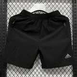 WQD Black Casual Shorts Pants